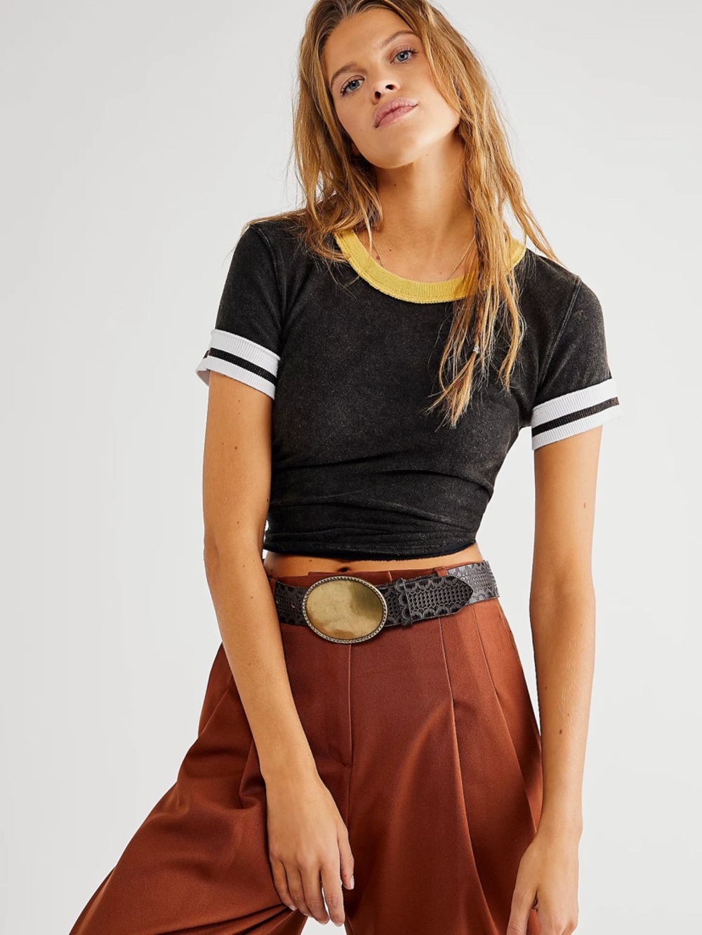 Free People/We the Free Let’s Do This Tee